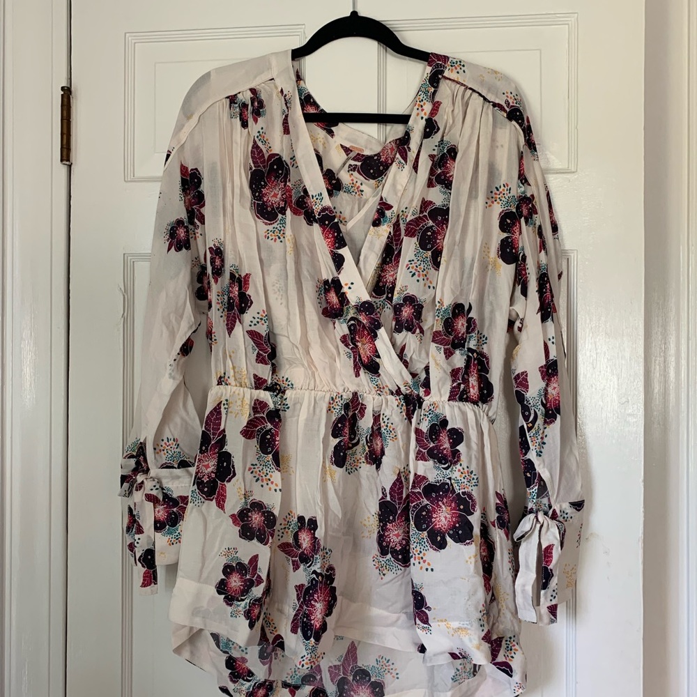 Free People Anthropologie Tunic Top L